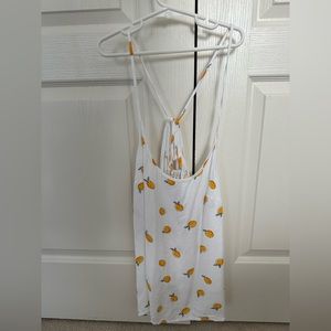 Boutique Tank Top white with Fruit